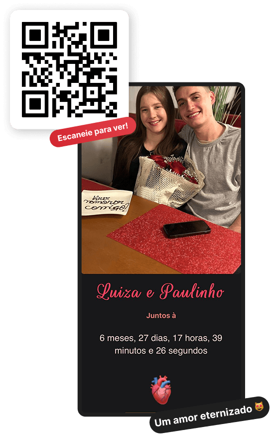 Exemplo de página de casal